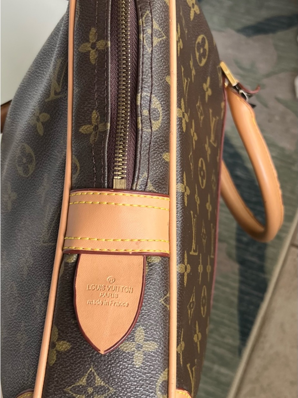 Brown Monogram carry on computer bag. See all pictures - Picture 4 of 13